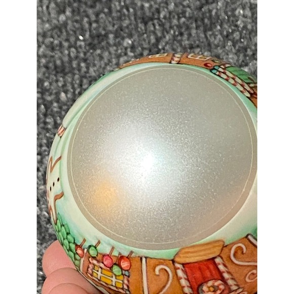 Hallmark Keepsake Ornament 1992 From Our Home to Yours Glass Gingerbread NOS - Picture 7 of 11